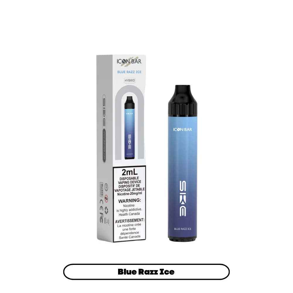 Icon Bar Hybrid - Blue Razz Ice (10pc/Carton) [Ontario]