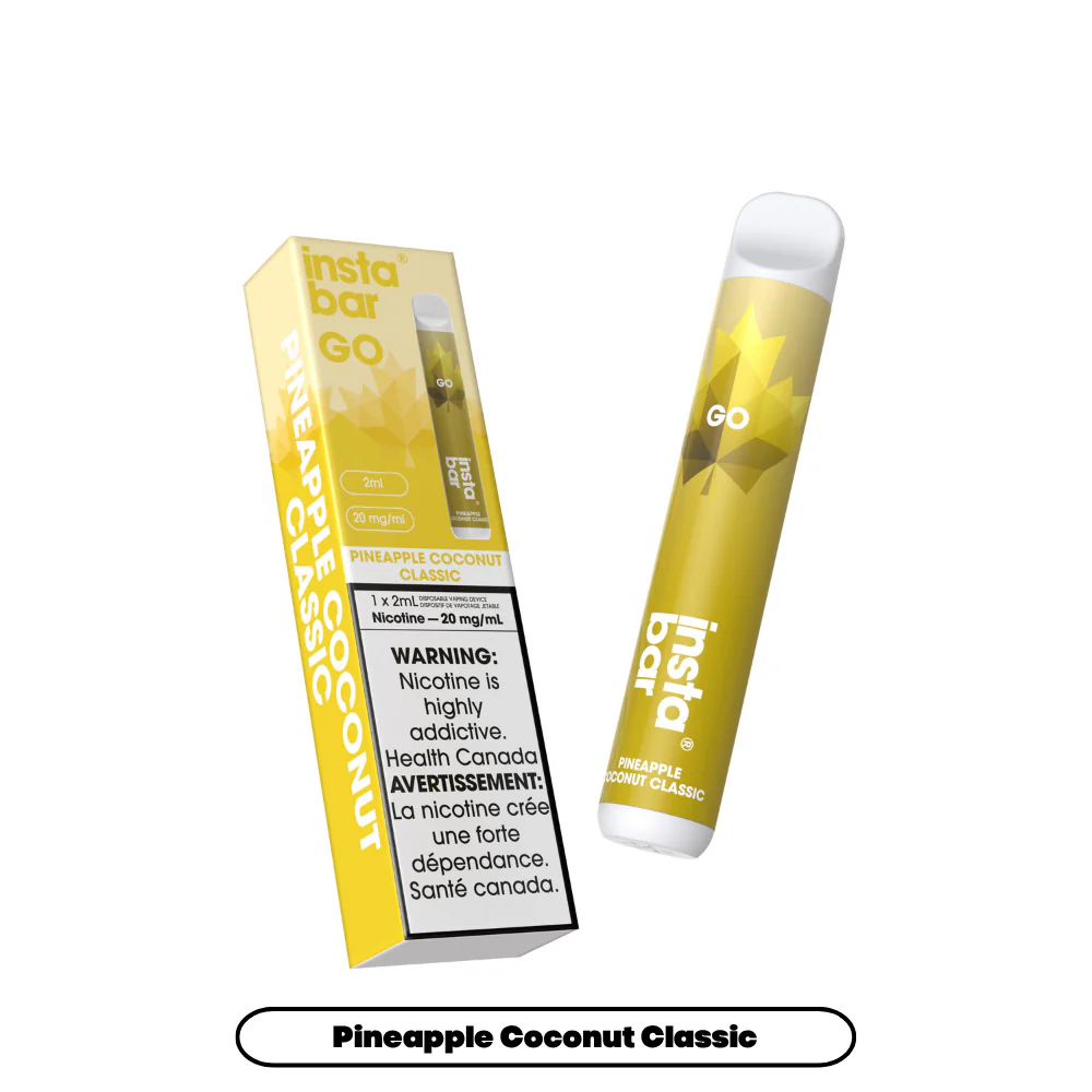 Insta Bar GO - Pineapple Coconut Classic (6pc/Carton) [Manitoba]