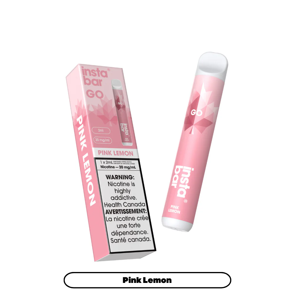 Insta Bar GO - Pink Lemon (6pc/Carton) [Manitoba]