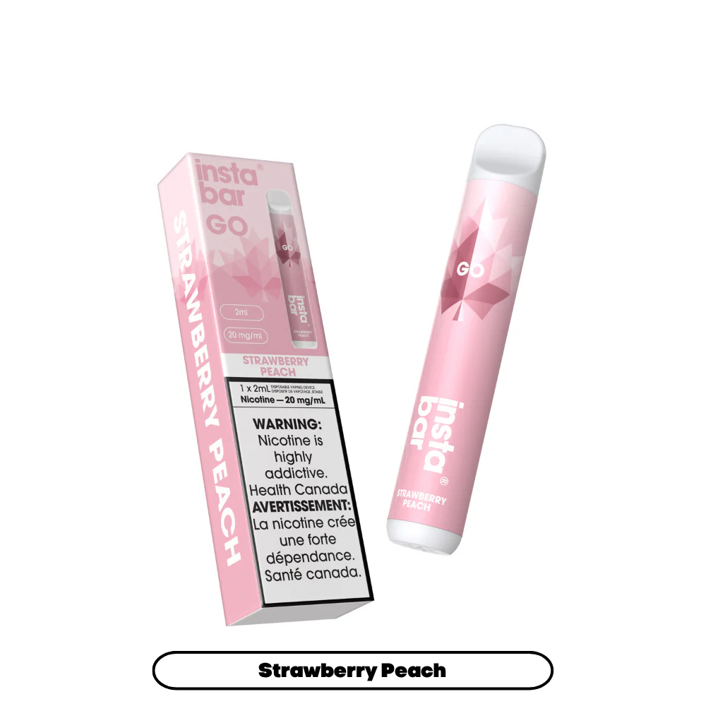 Insta Bar GO - Strawberry Peach (6pc/Carton) [Alberta]