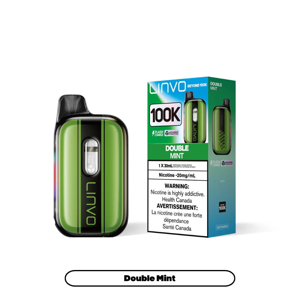 Linvo Beyond 100K - Double Mint (4pc/Carton) [Ontario]