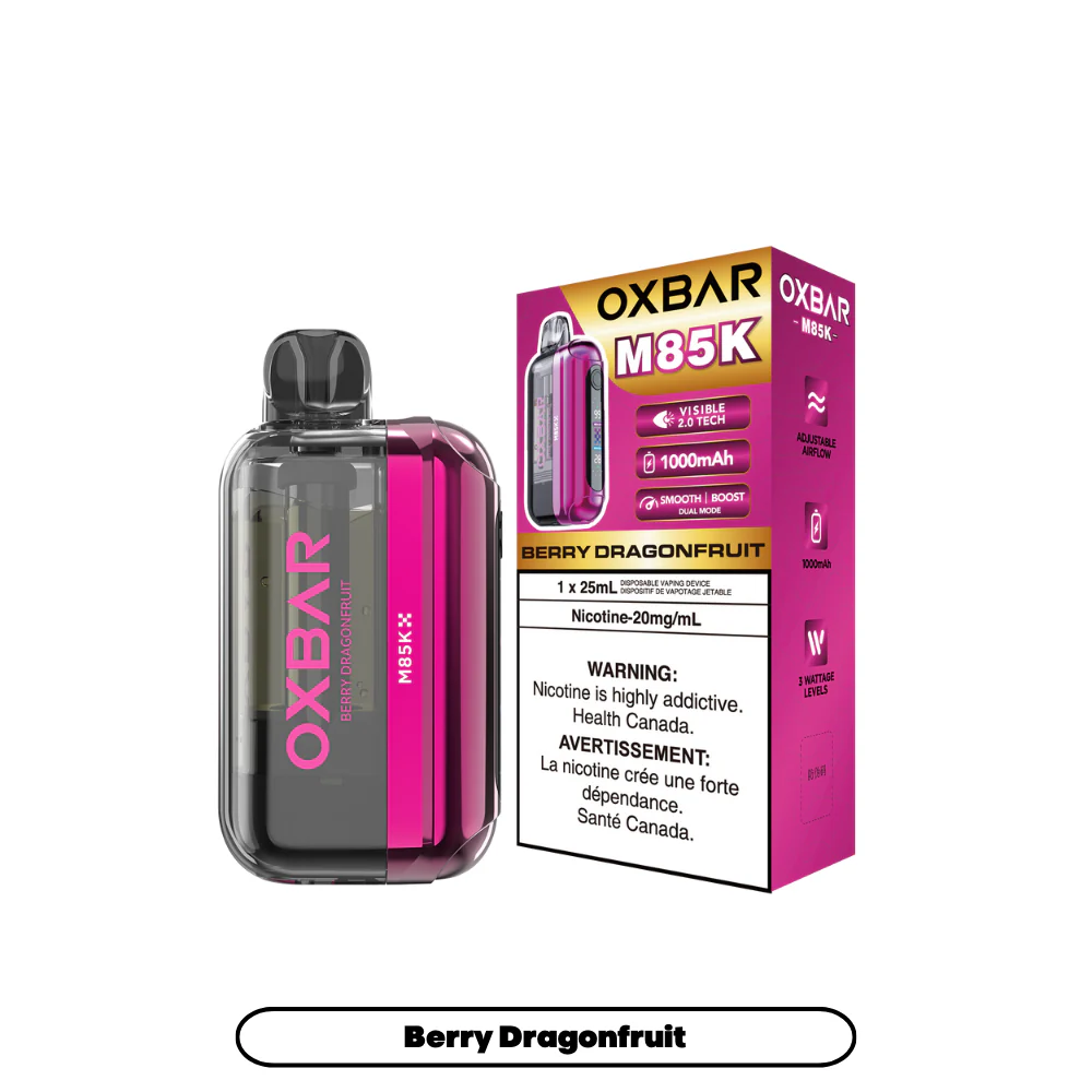 Oxbar M85K - Berry Dragonfruit (4pc/Carton) [Alberta]