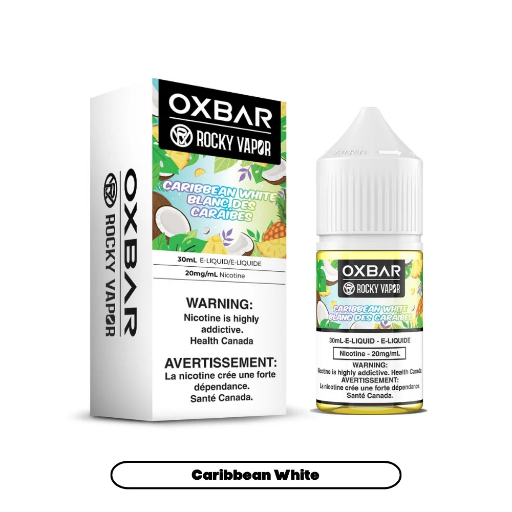 Rocky Vapor Oxbar E-liquids - Caribbean White [Alberta]