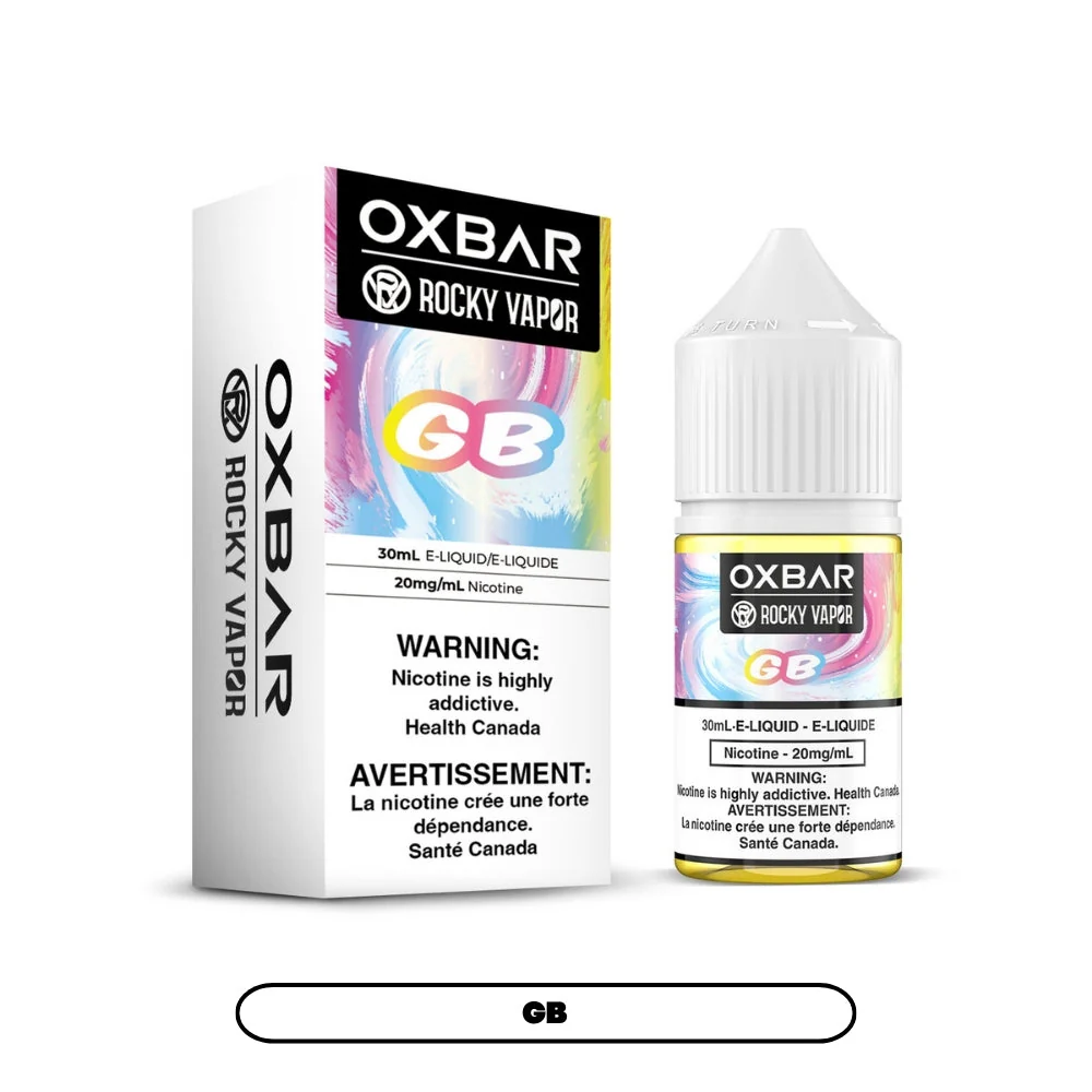 Rocky Vapor Oxbar E-liquids - GB [Alberta]