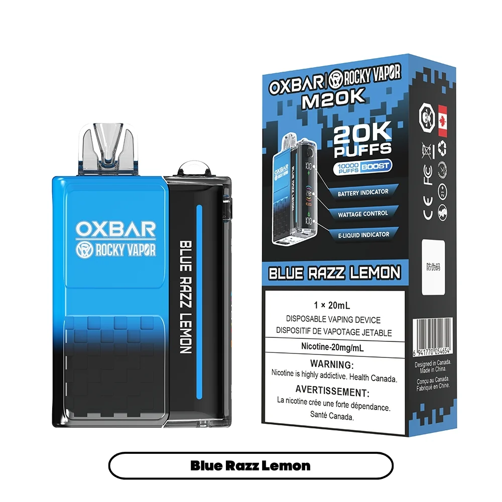 Rocky Vapor Oxbar M20K - Blueberry Raspberry Lemon (5pc/Carton) [Federal]