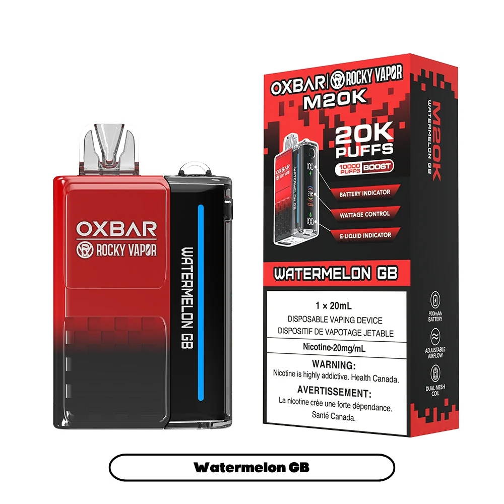 Rocky Vapor Oxbar M20K - Watermelon GB (5pc/Carton) [Manitoba]