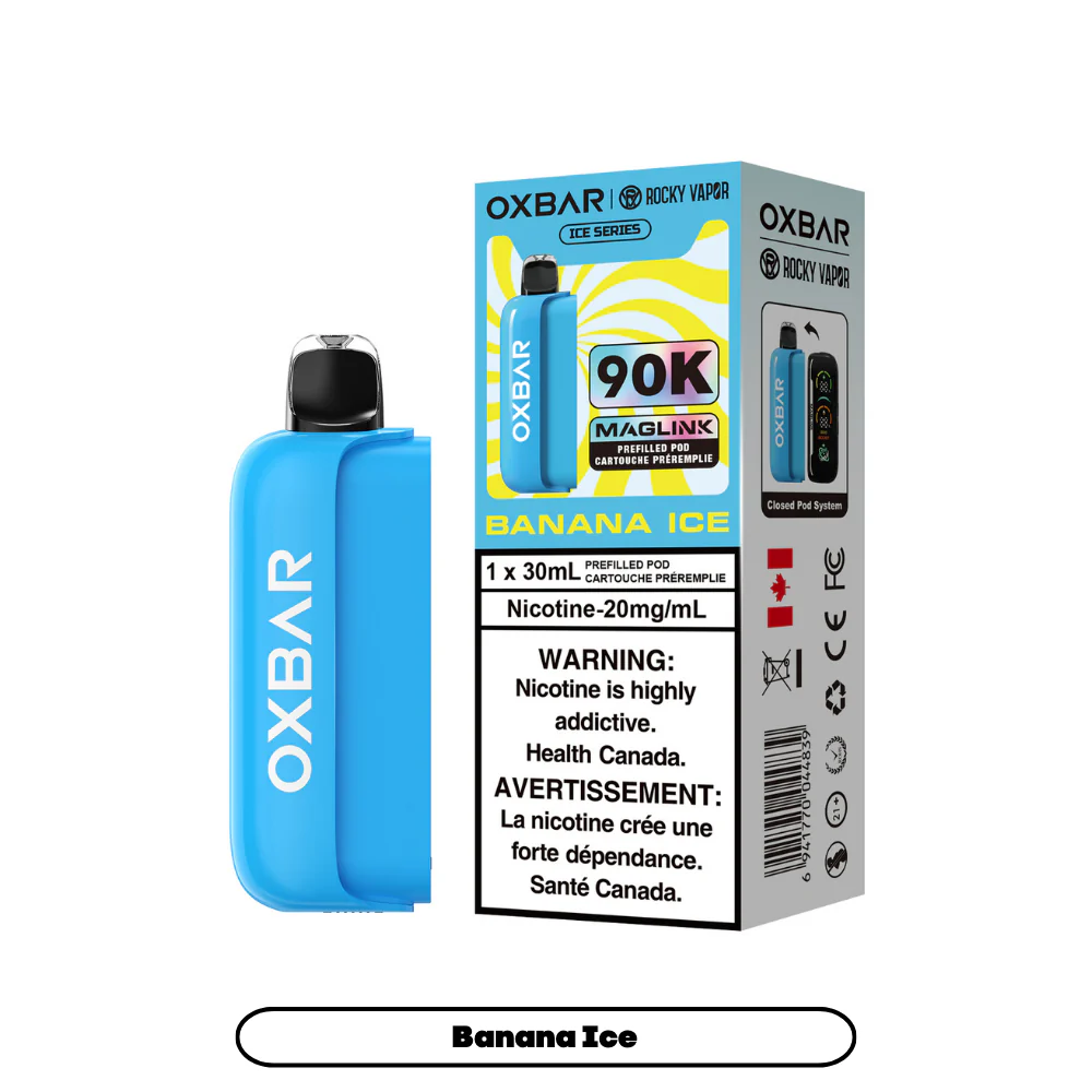 Rocky Vapor Oxbar Maglink (4pc/Carton) [Manitoba] {Prefilled Pods}